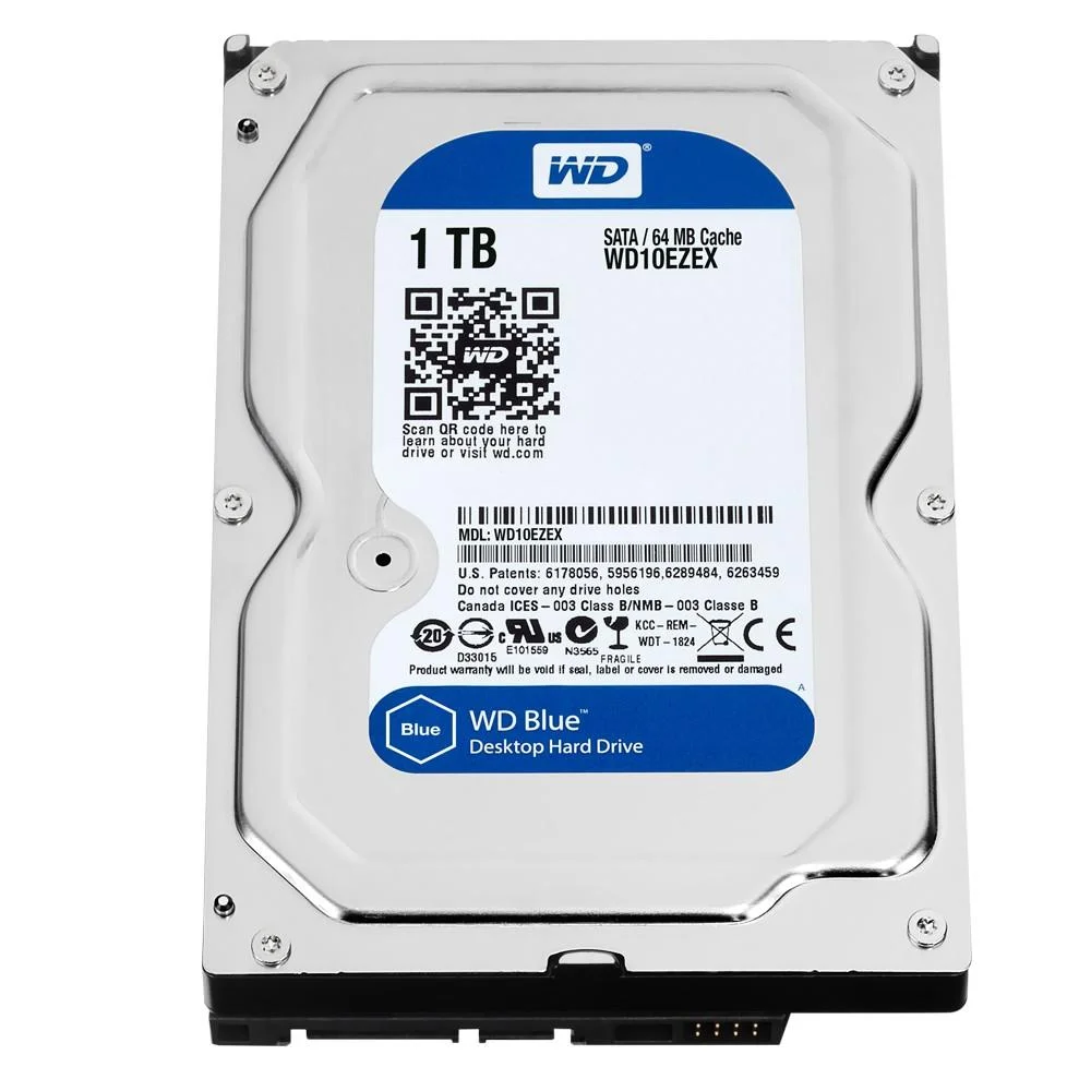 OPENBOX - Hd Desktop 01 Tb Western Digital Wd10Ezex, Sata, 06Gbs, 64Mb, 7200 Rpm