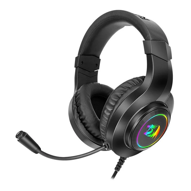 OPENBOX - Headset Gamer Redragon Hylas H260Rgb, 2x P2, Rgb, Preto