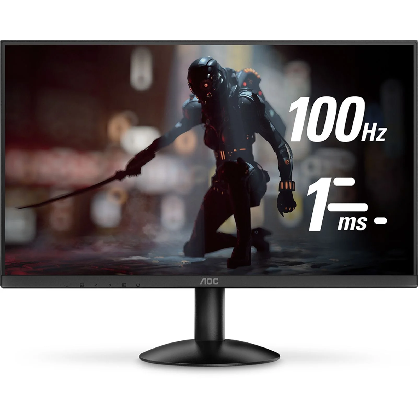 OPENBOX - Monitor Gamer Led 23.8", 100Hz, 1Ms, Aoc 24B30Hm2 Gaming, Va, Full Hd, Hdmi, Vga, Vesa, Preto