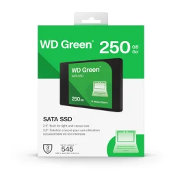 Ssd Sata3 250 Gb Western Digital Wds250G5G0A, Lê: 545 Mb/S, Grava: 505 Mb/S