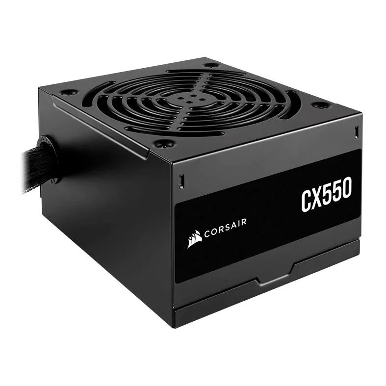 Fonte Atx 0550 W Corsair Cx550, Cp-9020277-Br, 80 Plus Bronze, Pfc Ativo, Com Cabo, Com Caixa, Preta