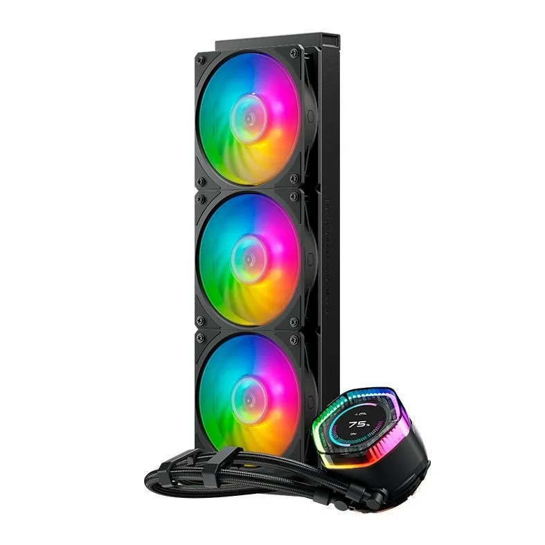 Water Cooler 360Mm Cooler Master Masterliquid 360 Ion, Argb, Preto