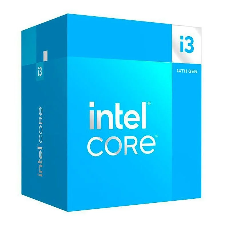 Processador 1700 Intel 14ª Geração Core I3-14100, 3.5Ghz, Max 4.7Ghz, Cache 12Mb, Com Vídeo, Bx8071514100