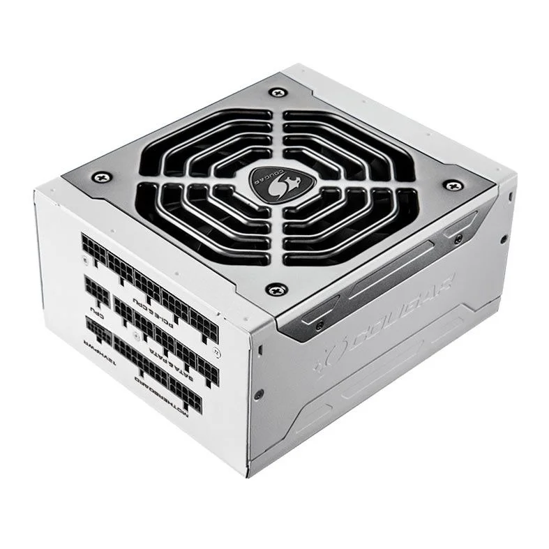 Fonte Atx 1200 W Cougar Polar X2, Cgr Prx2-1200, 80 Plus Platinum, Modular, Pfc Ativo, Sem Cabo, Caixa, Branca