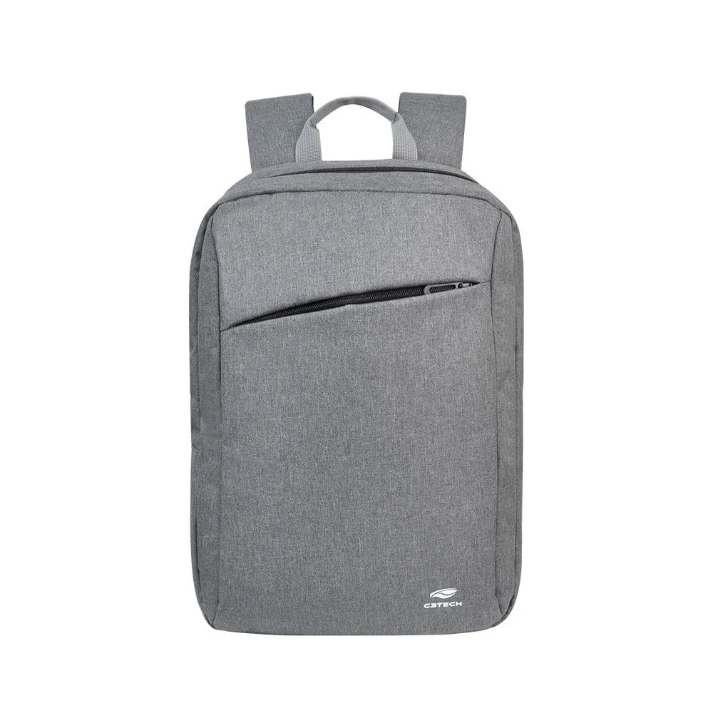 Mochila C3tech Mc-50Gy, Para Notebook 15,6", Cinza