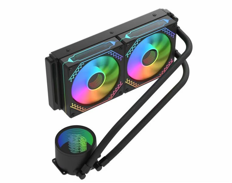 Water Cooler 240Mm Kmex Wac7, Argb, Preto