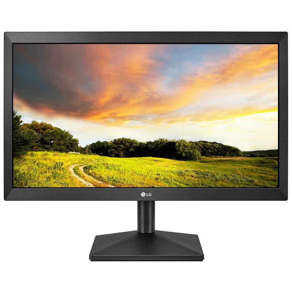 Monitor Led 19.5", 060Hz, 2Ms, Lg 20Mk400H-B, Tn, Hd, Hdmi, Vga, Aj. Inclinação, Preto