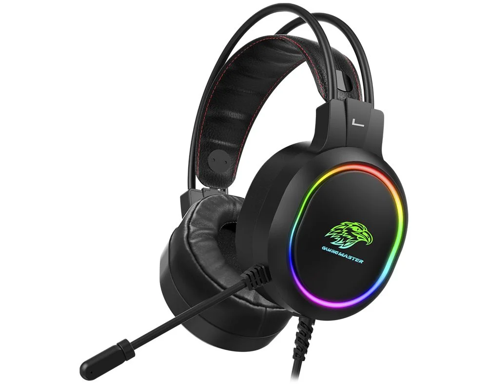 Headset Gamer Kmex Ar43, Ar43000S71Ppb0x, Usb, Led Rgb, Preto