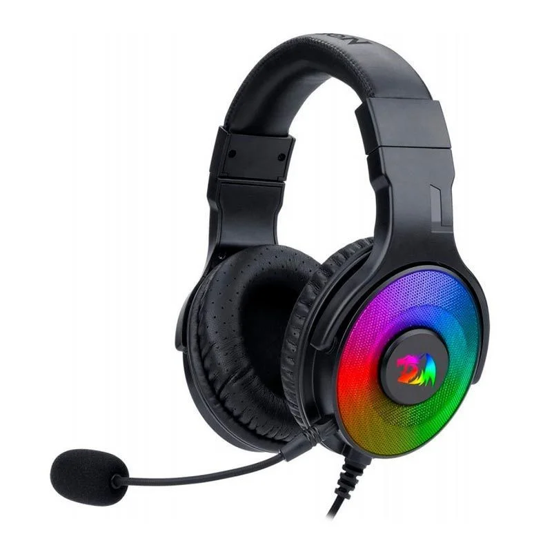 Headset Gamer Redragon Pandora2 H350Rgb-1, P3+Usb, Rgb, Preto