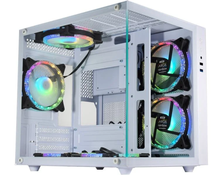 Pc Gamer Rtx 3050 06Gb, Intel I5-14400, 16Gb Ddr5 5600 Mhz, Ssd 960Gb Sata3, Gigabyte B760, Fonte 650W, Gabinete Kmex