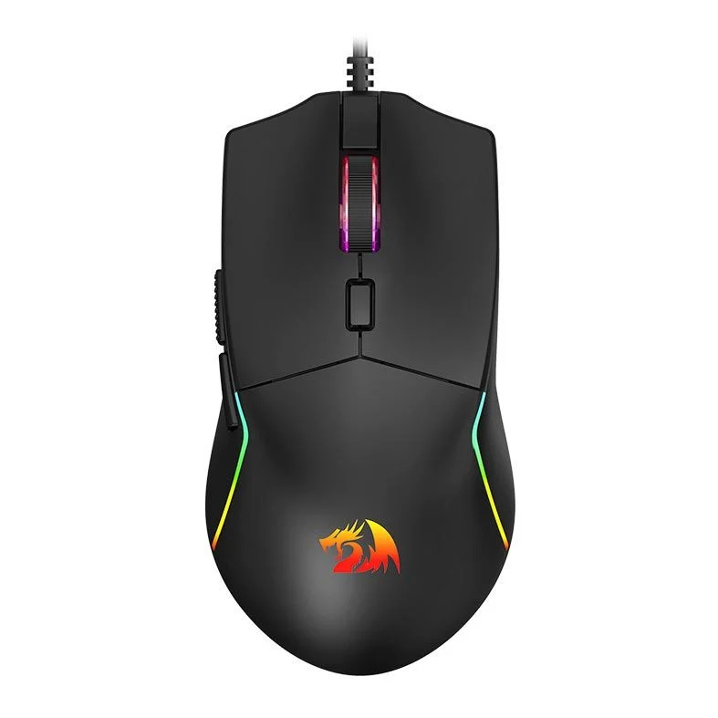 Mouse Gamer Redragon M730-Rgb Naga, 10.000 Dpi, 6 Botões, Sensor Óptico, Usb, Preto