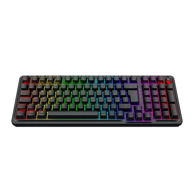 Teclado Gamer Usb Mecânico Redragon Eisa Pro 3, Preto, Switch Brown, Rgb, Abnt2, K686Rgb-Pro