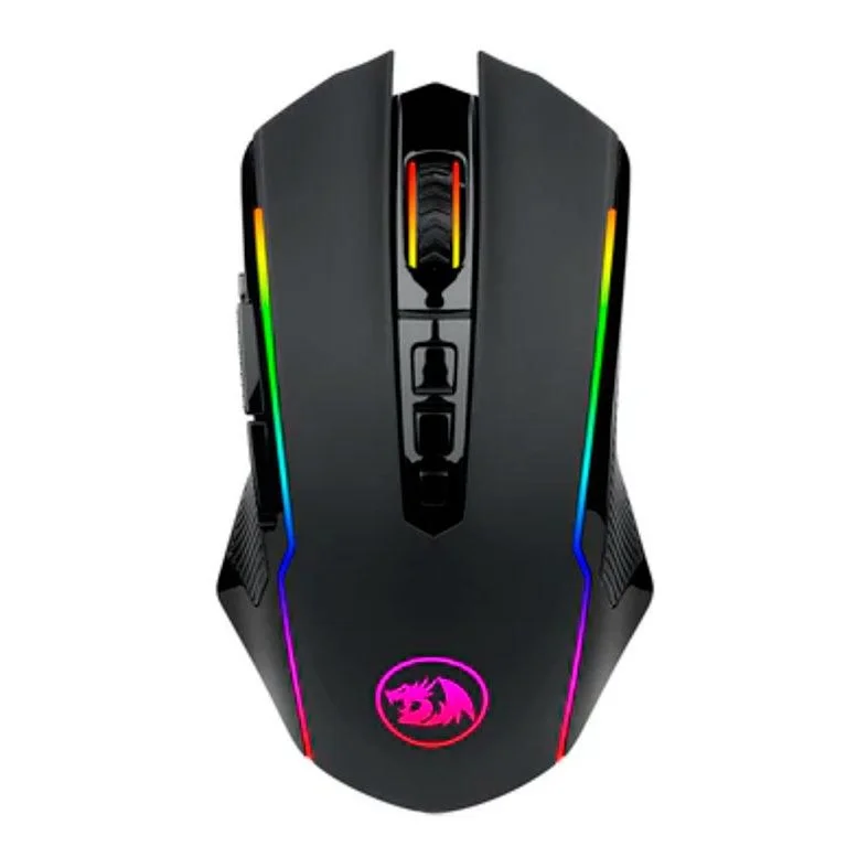 Mouse Gamer Redragon M910-Ks Ranger Lite, 8.000 Dpi, Rgb, 9 Botões, Sensor Paw3104, Wireless e Usb, Preto
