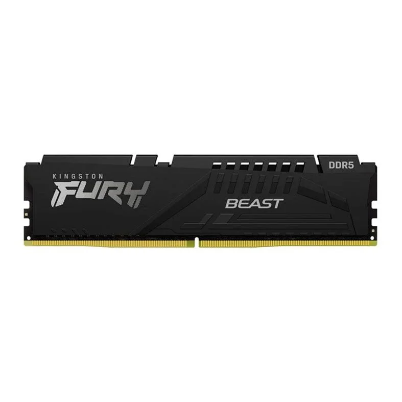 Memória Desktop Ddr5 16Gb/6000 Mhz Kingston Fury Beast, Cl 36, 1.35V, Kf560C36Bbe2-16, Preta