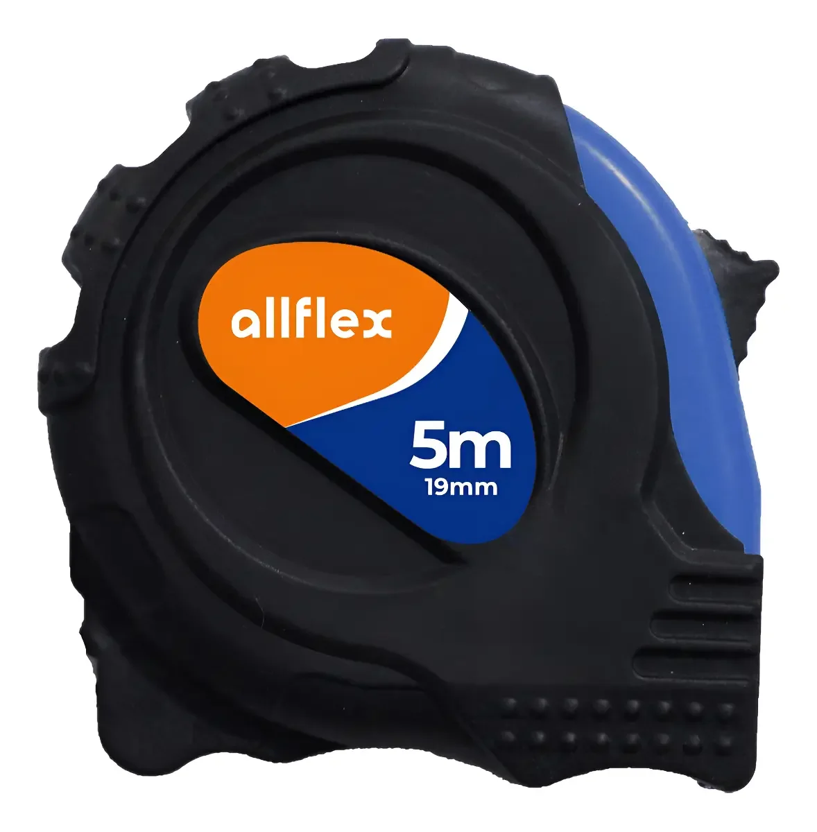 Trena Allflex, Emborrachada, Aço, 19mmx5m, Ponta Imantada, Preta, 106819