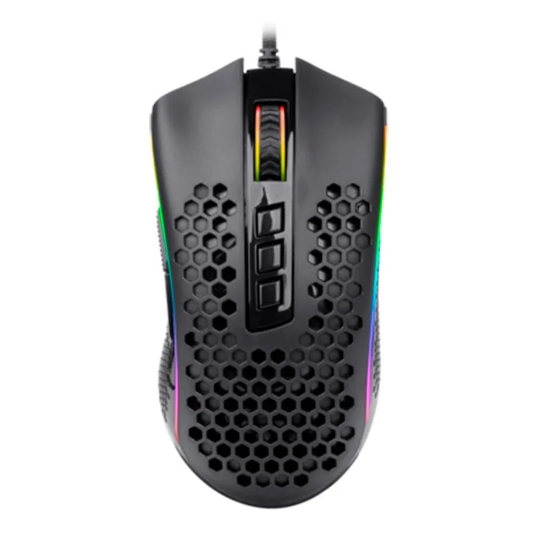 Mouse Gamer Redragon M808-Rgb, 12.400 Dpi, Storm, Rgb, Preto