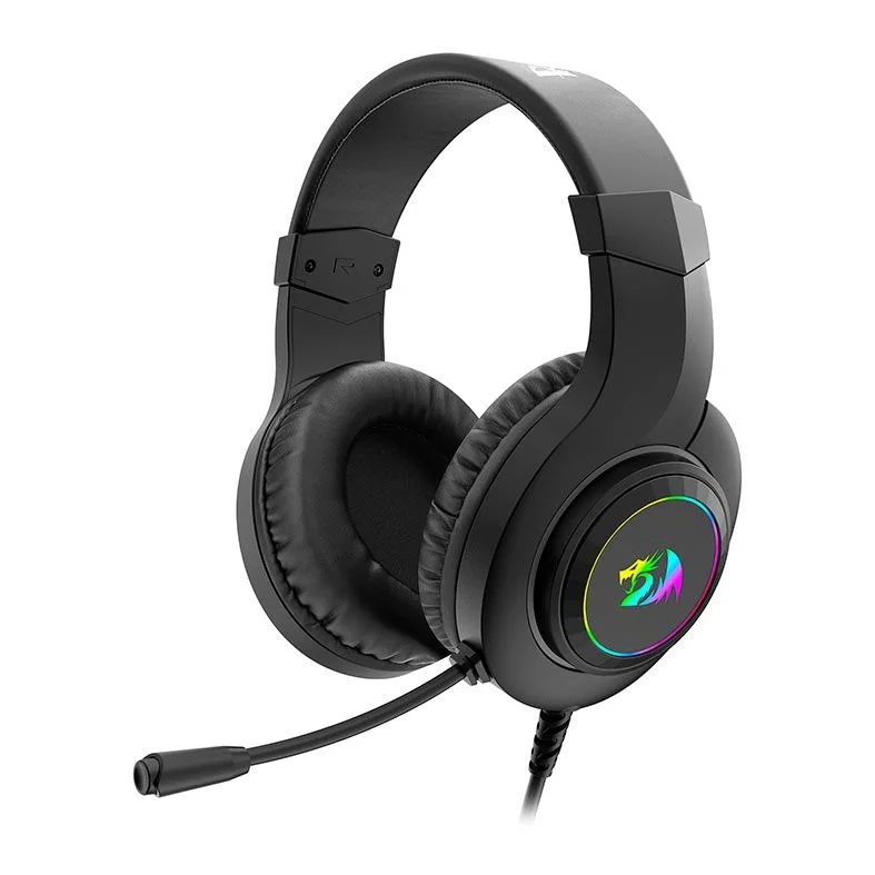 Headset Gamer Redragon Hylas H371-Rgb, Usb, 7.1, Rgb, Preto