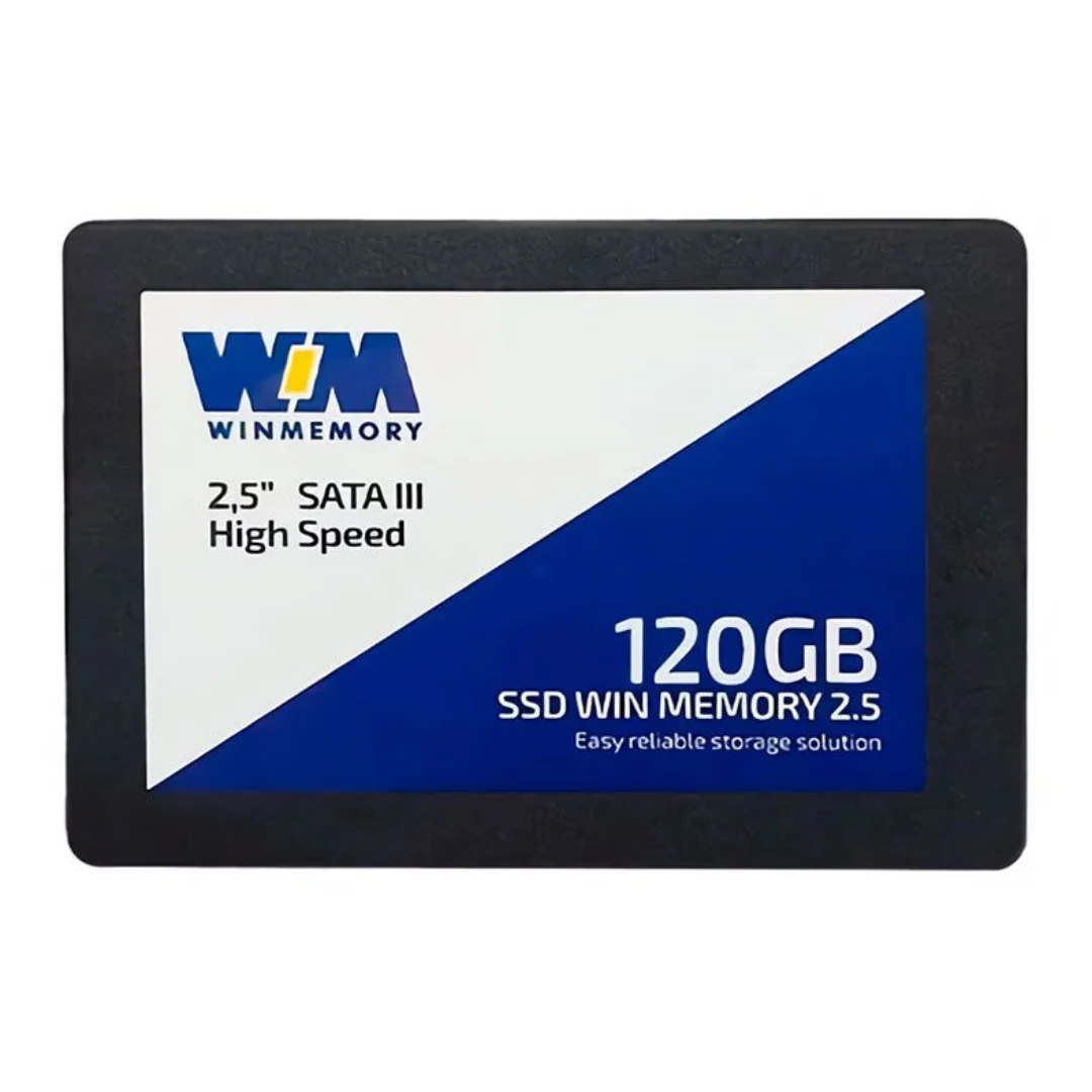 Ssd Sata3 120 Gb Winmemory Hsssdc100/C120G, Lê: 520 Mb/S, Grava: 420 Mb/S, 2.5"