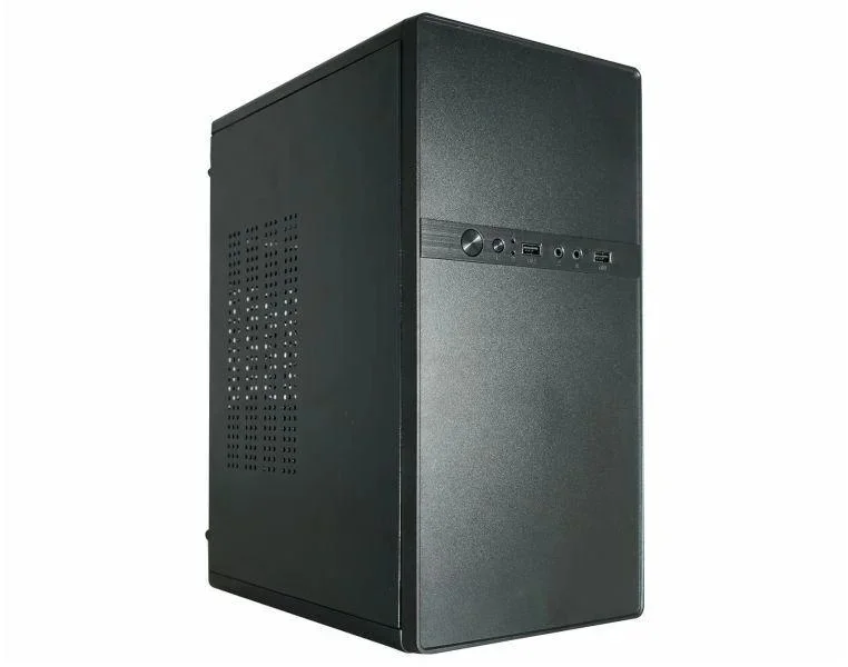 Gabinete Comum Micro-Atx Kmex Cm-0368, Sem Fonte, Preto