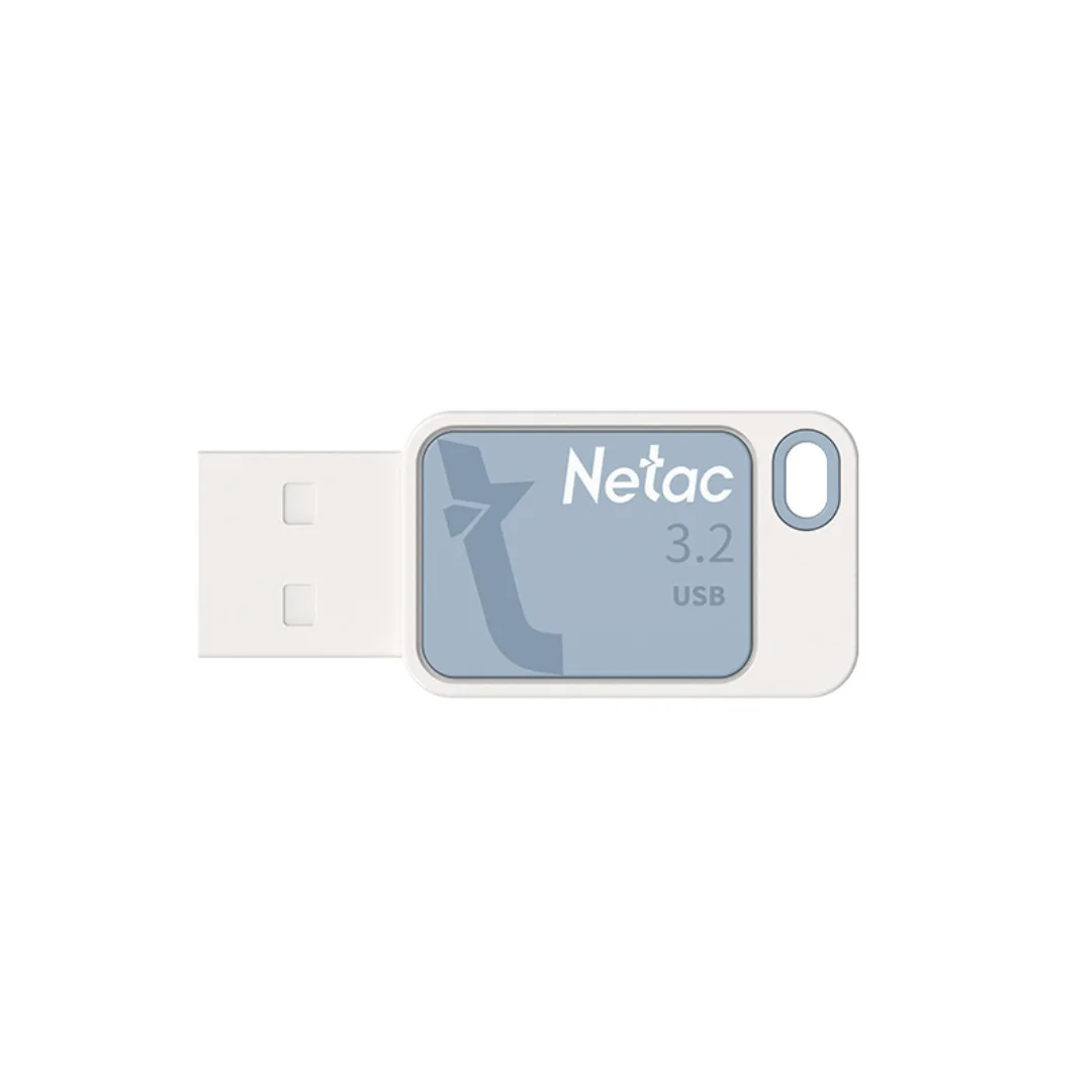 Pen Drive 064 Gb Netac Ua31 Nt03Ua31N-064G-20Bl, Usb 2.0, Branco e Azul