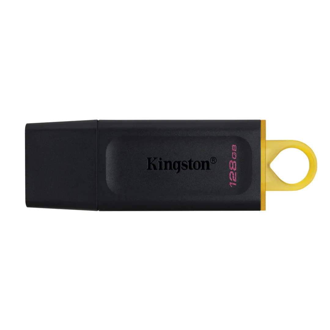 Pen Drive 128 Gb Kingston Dtx/128Gb Datatraveler Exodia, Usb 3.2, Preto