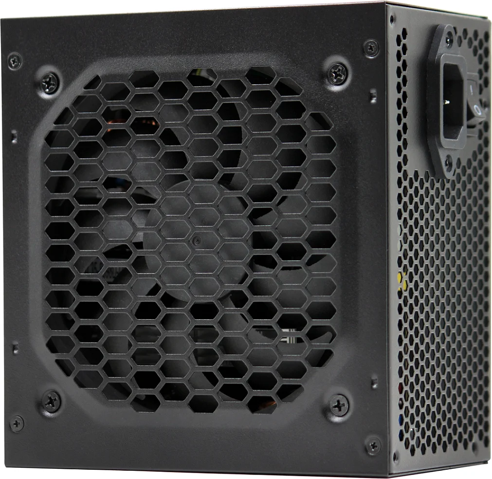 Fonte Atx 0500 W Bluecase Blu500-Atps2Blk, Bivolt, Com Cabo, Sem Caixa, Preto, Bcspfc